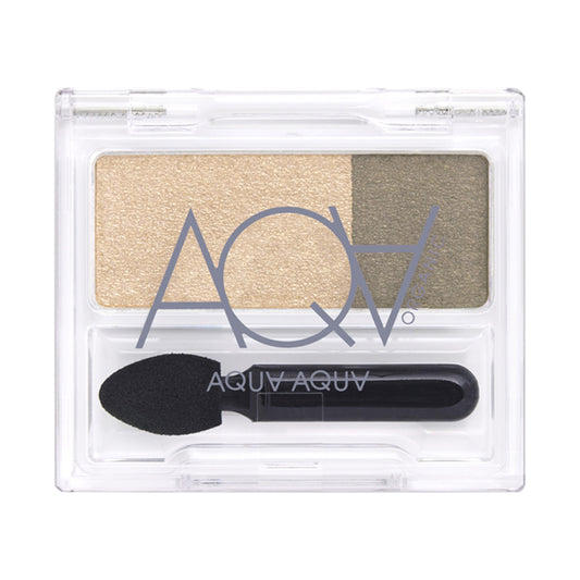 AQUA AQUA Organic Duo Shadow (03 Sheer Olive), 2.4g