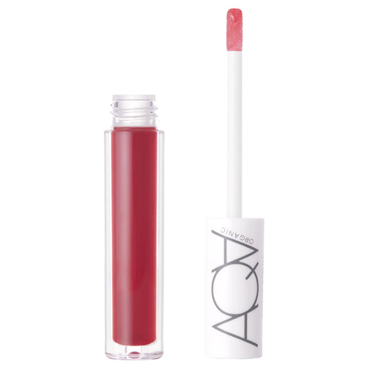AQUA AQUA Organic Sheer Gloss (01 Rich Raspberry), 3g