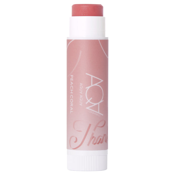 AQUA AQUA Organic Sweets Lip C (05O Peach Coral), 4.2g