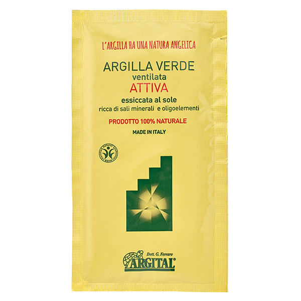 ARGITAL Green Clay Powder Active Trial Size, 25g