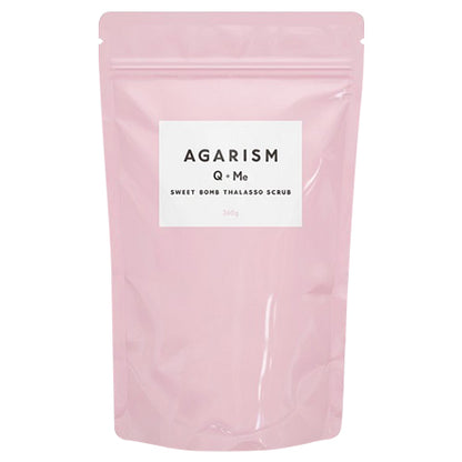 AGARISM Q+Me Sweet Bomb Thalasso Scrub Refill, 360g