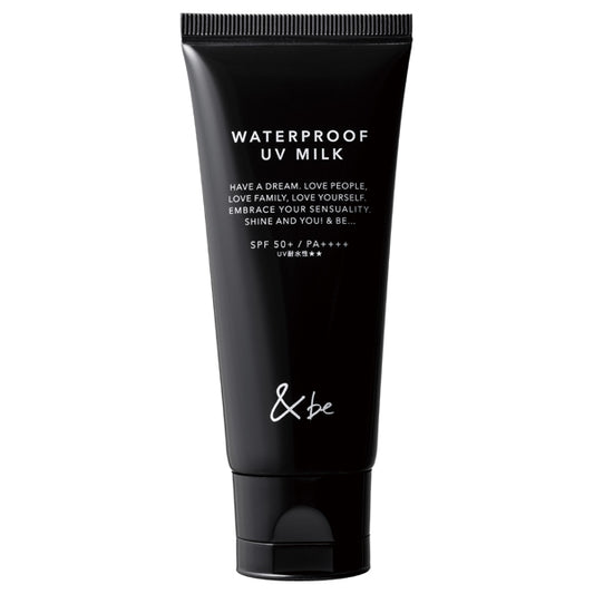 ＆be Waterproof UV Milk SPF50, 60g (Natural Orange & Lavender Scent)