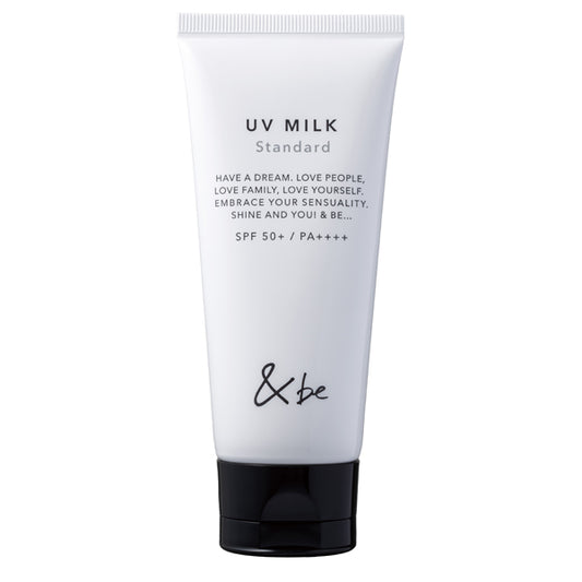＆be UV Milk E SPF50 (Standard) with Natural Orange & Lavender Scent, 100g