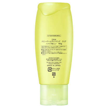 DEW Honey Balm Cleansing Clear, 180g, Lemon Honey Floral