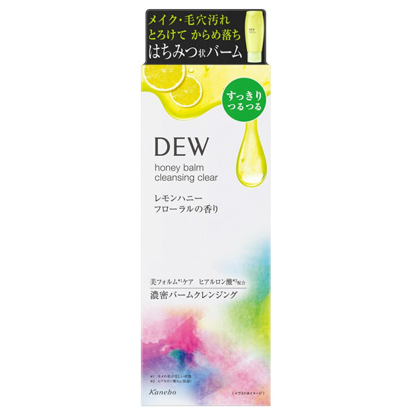 DEW Honey Balm Cleansing Clear, 180g, Lemon Honey Floral