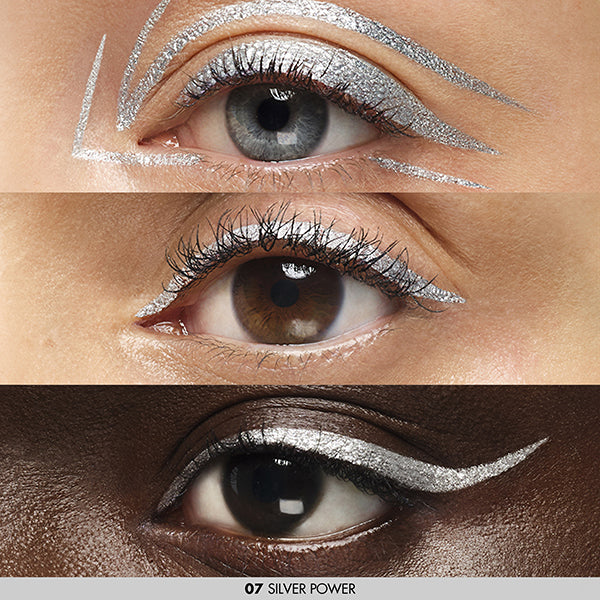 MAKE UP FOREVER Aqua Resist Color Ink, 07 Silver Power, 2ml