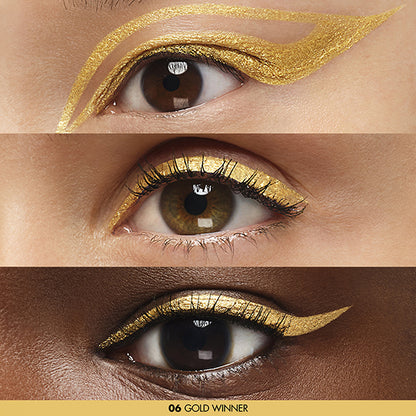 MAKE UP FOREVER Aqua Resist Color Ink, 06 Gold Winner, 2ml