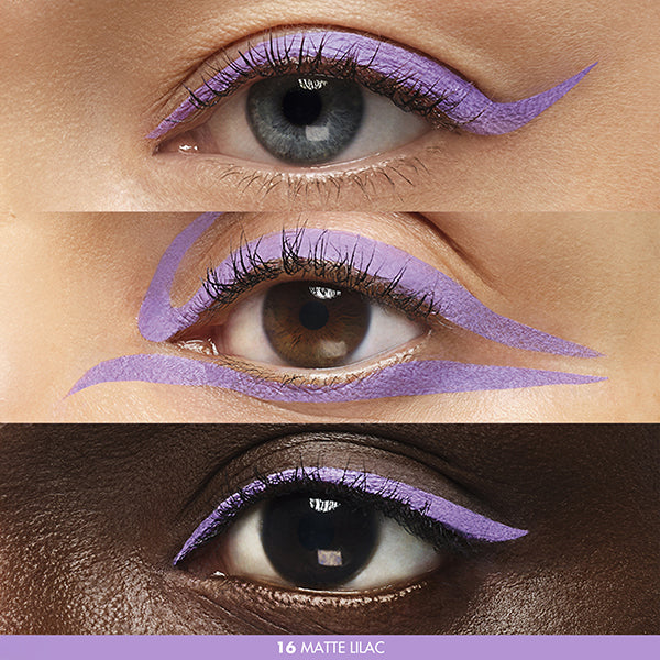 MAKE UP FOREVER Aqua Resist Color Ink, 16 Matte Lilac, 2ml