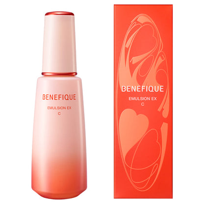 BENEFIQUE Emulsion EX C, 150ml, Transparent yet firm and moisturizing