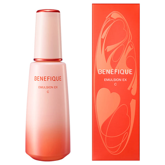 BENEFIQUE Emulsion EX C, 150ml, Transparent yet firm and moisturizing