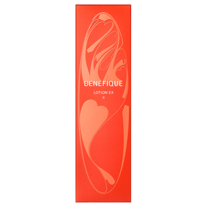BENEFIQUE Lotion EX II, 200ml, Bouncy in the palm of your hand, with a thick, firm texture