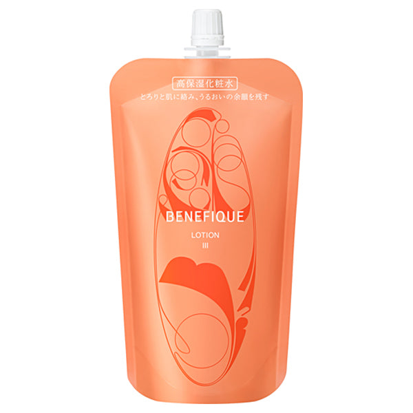 BENEFIQUE Lotion III, Refill, 180ml, Thickly clings to skin, leaving a lingering feeling of moisture