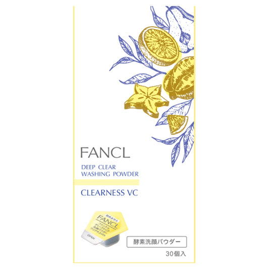 FANCL Deep Clear Facial Powder Wash Clarity VC (30 Tablets)