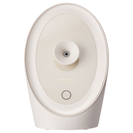 FESTINO Facial Aroma Nano Steamer (White)