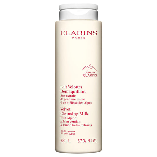 CLARINS Velvet Cleansing Milk, 200ml, Floral scent