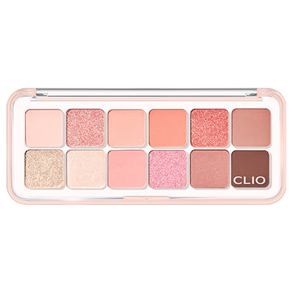 CLIO Pro Eye Palette Air, 09 Peach Mate Apple, 0.6g x 12