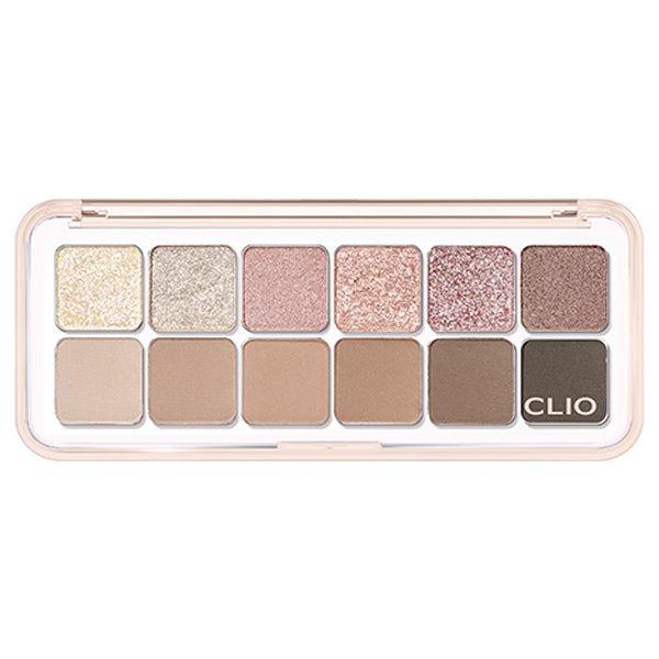 CLIO Pro Eye Palette Air, 06 Neutral Spark, 0.6g x 12
