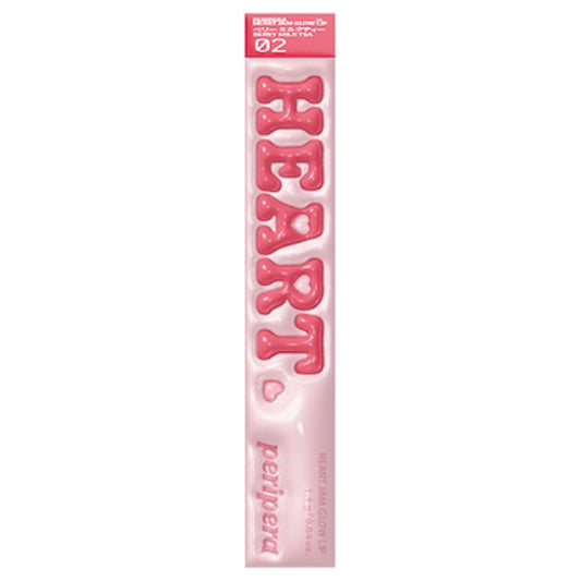 PERIPERA HEART JAM GLOW LIP, 02 Berry Milk Tea, 1.4g