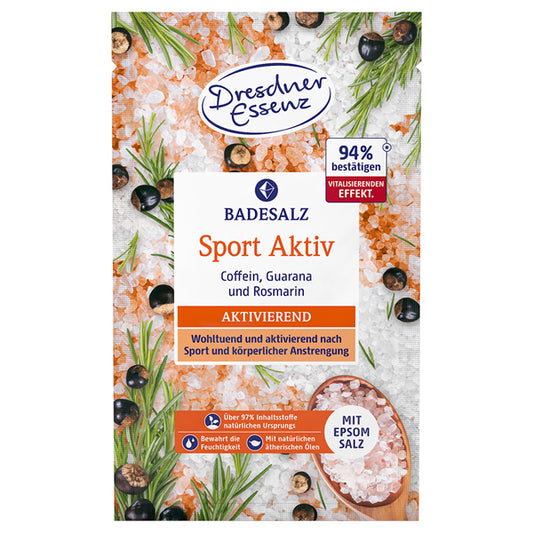 DRESDNER ESSENZ Epsom Salt Bath Salt Guarana & Rosemary, 60g