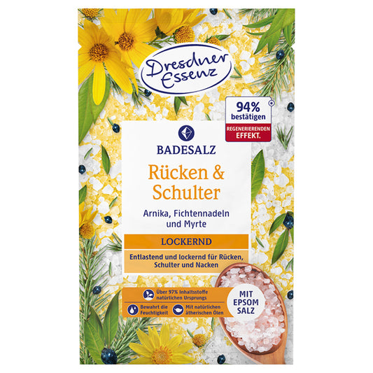 DRESDNER ESSENZ Epsom Salt Bath Salt Arnica & Myrtle, 60g