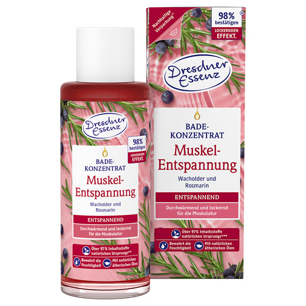 DRESDNER ESSENZ Bath Oil with Epsom Salt, 125ml (Juniper Berry & Rosemary)