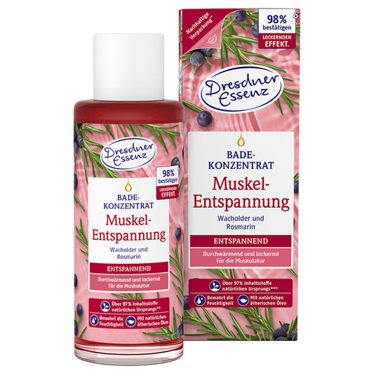 DRESDNER ESSENZ Bath Oil with Epsom Salt, 125ml (Juniper Berry & Rosemary)