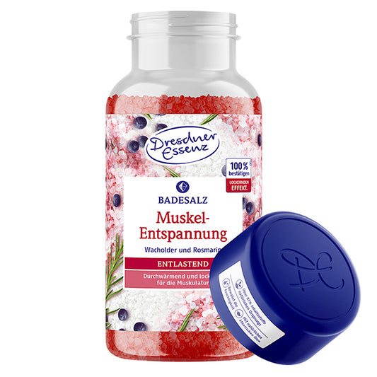 DRESDNER ESSENZ Bath Salts with Epsom Salt Juniper Berry & Rosemary 600, 600g