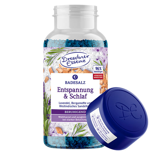 DRESDNER ESSENZ Bath Salts with Epsom Salt Lavender & Bergamot 600, 600g