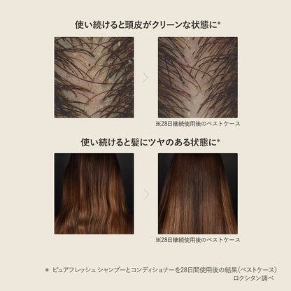 LOCCITANE Pure Fresh Combo, 500ml+500ml