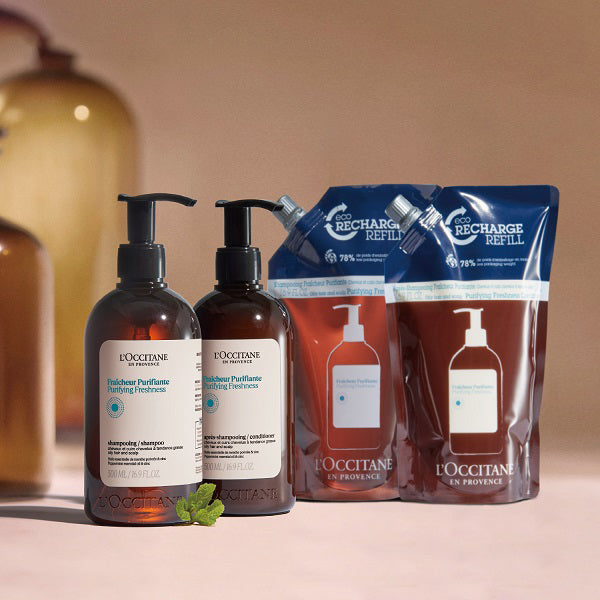 LOCCITANE Pure Fresh Shampoo, 500ml