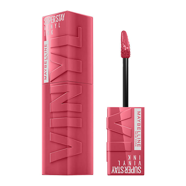 MAYBELLINE NEW YORK SP Stay Vinyl Ink Lip (66 Capricious Cherry Pink)