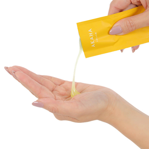 AKAHA Sparkling Serum Pack Yellow, 10g x 4