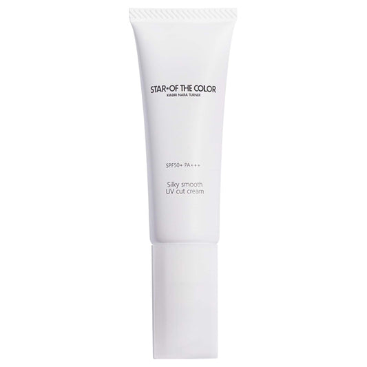 STAR OF THE COLOR Silky Smooth UV Cut Cream SPF50, 28g