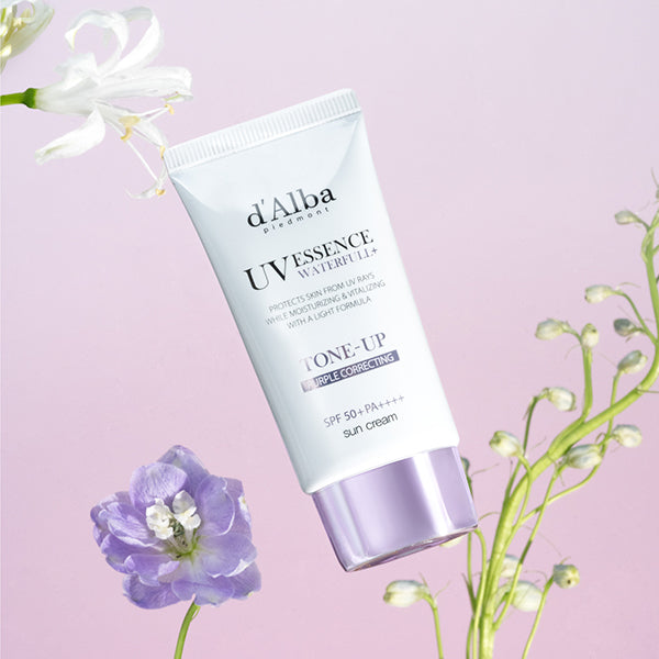 d’Alba Waterful Tone-Up Sun Cream SPF50 (Purple), 50ml