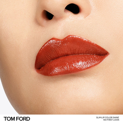 Tom Ford Beauty Slim Lip Color Shine, 154 First Look, 0.9g