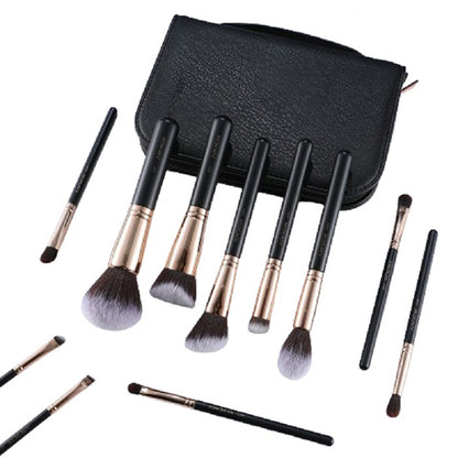 AINOCHI Makeup Brush Rose Gold, 11 brushes