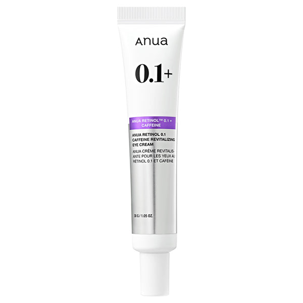 Anua RETINOL 0.1 CAFFEINE REVITALIZING EYE CREAM, 30g, Moist