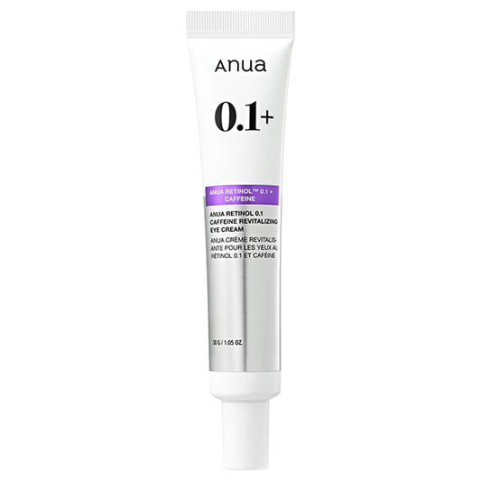 Anua RETINOL 0.1 CAFFEINE REVITALIZING EYE CREAM, 30g, Moist