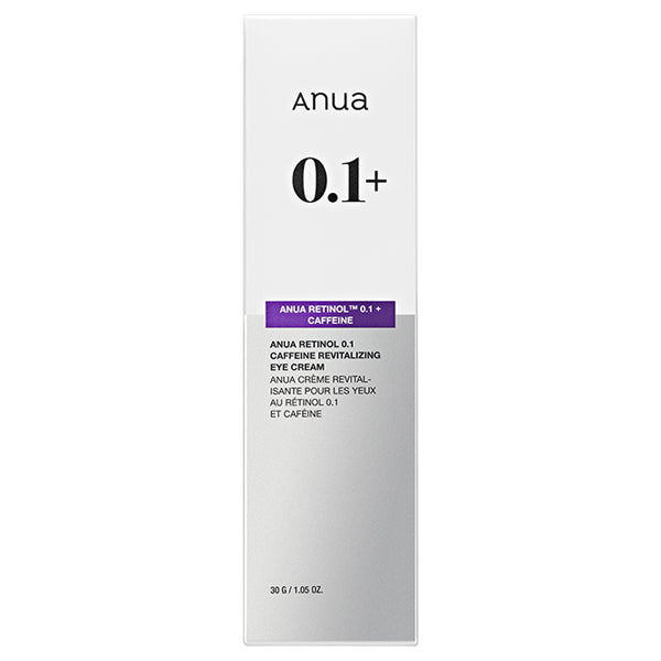 Anua RETINOL 0.1 CAFFEINE REVITALIZING EYE CREAM, 30g, Moist