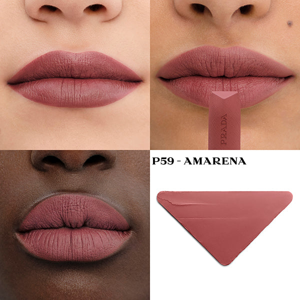 Prada Beauty Monochrome Weightless Lip Color (Matte Leather), P59 Amarena Amarena