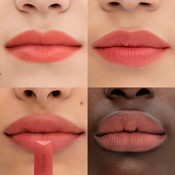 Prada Beauty Monochrome Weightless Lip Color Smooth Nylon (O176 Nacarat)