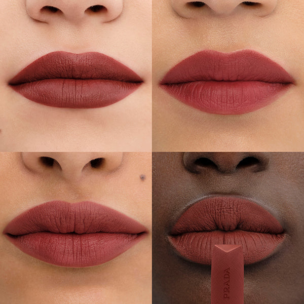 Prada Beauty Monochrome Weightless Lip Color (Matte Leather), B03 Mahogany