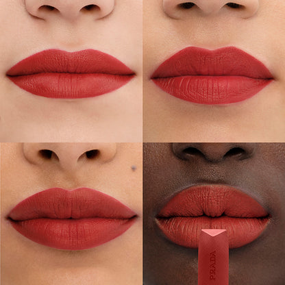 Prada Beauty Monochrome Weightless Lip Color Matte Leather (R27 Rubino)