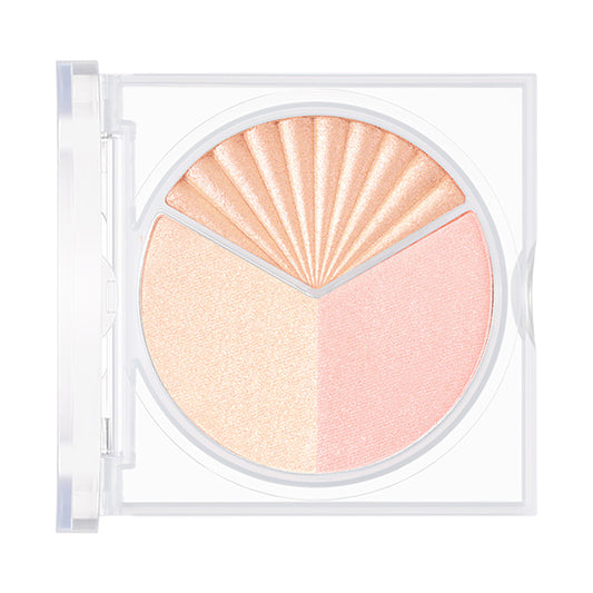 PERIPERA V Highlighter Set, 01 Shining On, 2.2g, 1 tube (6g)