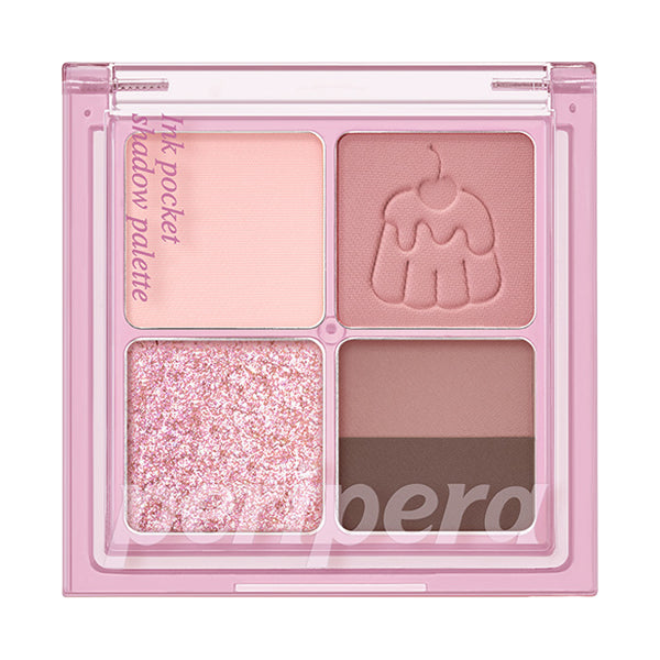 PERIPERA Ink Pocket Shadow Palette, 06 Signature Menu is Mute, 1.6gx3, 1.3gx1