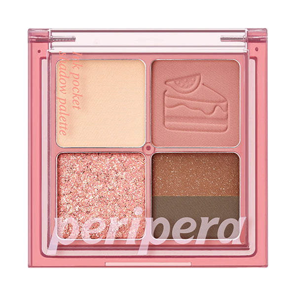 PERIPERA Ink Pocket Shadow Palette, 05 When the scent of fig spreads, 1.6gx3, 1.3gx1