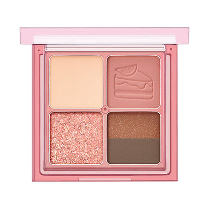 PERIPERA Ink Pocket Shadow Palette, 05 When the scent of fig spreads, 1.6gx3, 1.3gx1