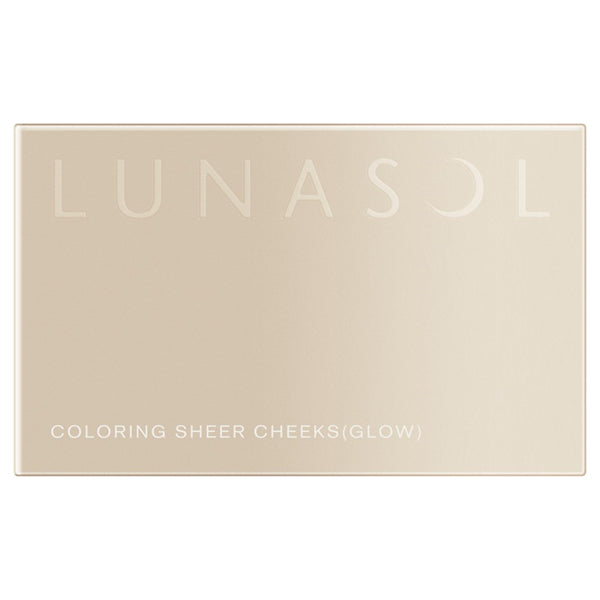 LUNASOL Coloring Sheer Cheeks (Glow), Refill, 07, 4.5g