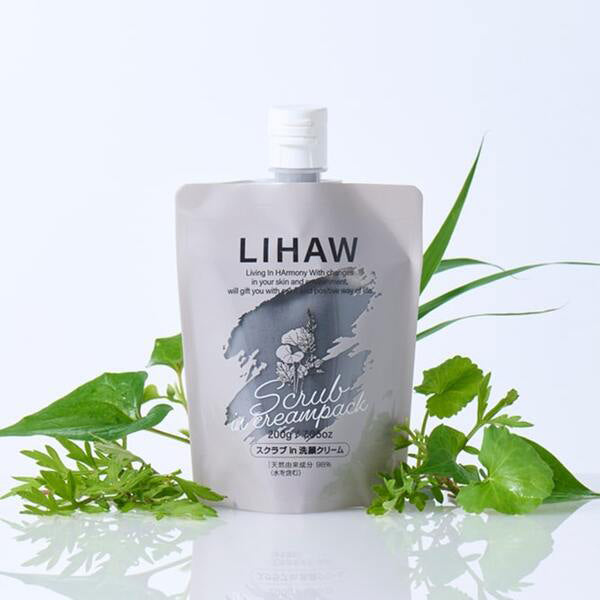 Lihaw Scrub-in Facial Cleansing Cream, 200g
