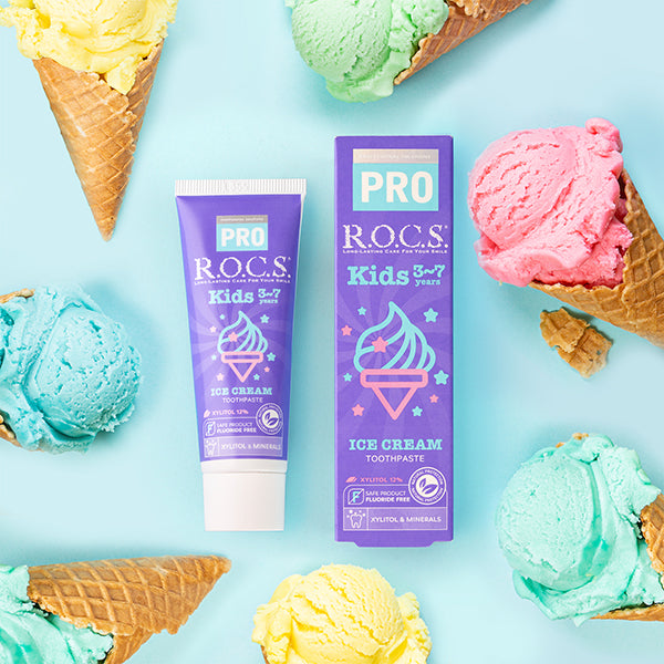 R.O.C.S. PRO Toothpaste Kids (Ice Cream), 45g